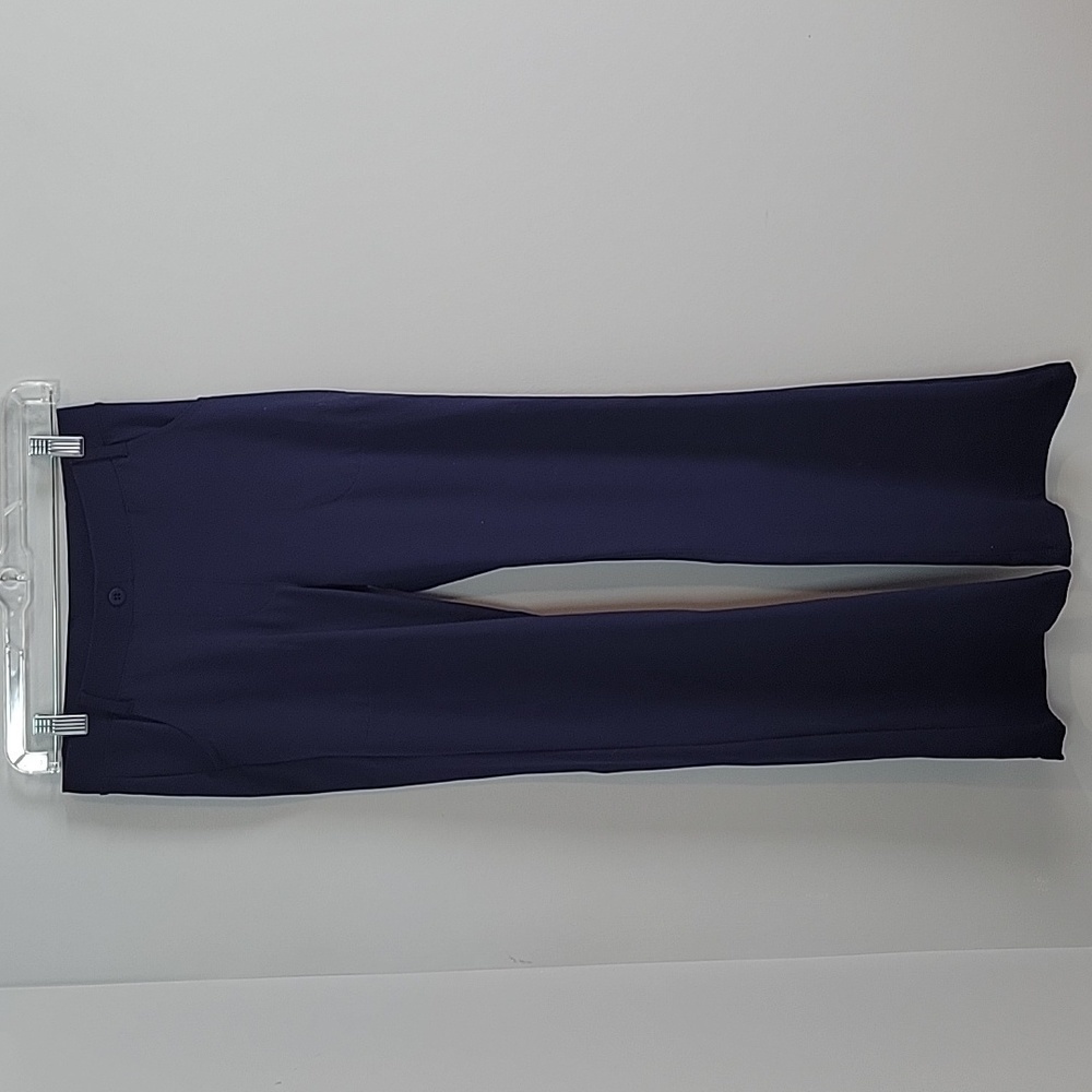 YOGIPACE Blue FLare pull on pants with pockets Small